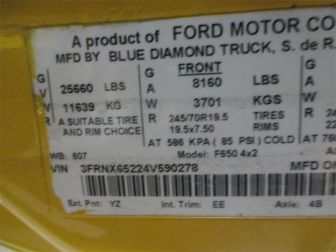 FORD F650