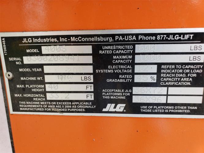 JLG 400S