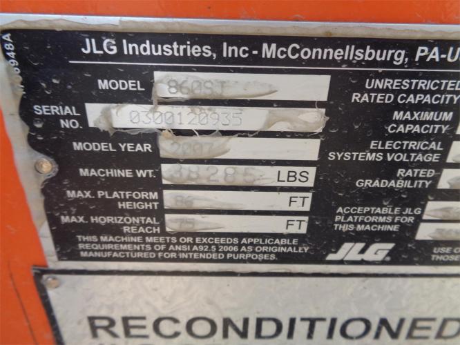 JLG 860SJ