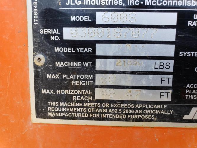 JLG 600S