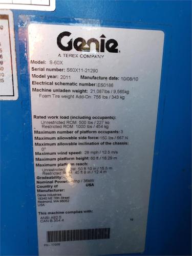 GENIE S60X