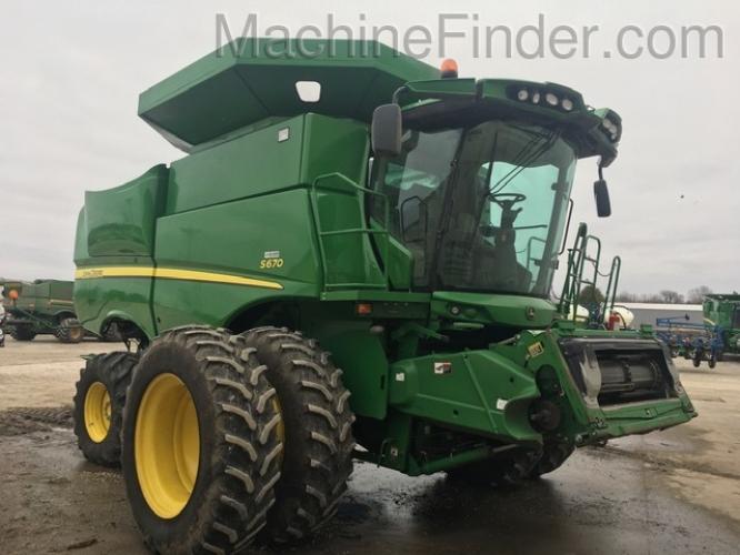 John Deere S670