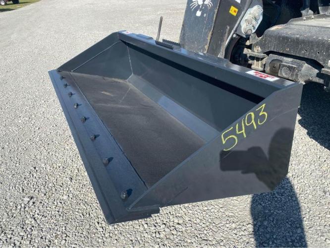 STOUT 78" MATERIAL BUCKET -BOLT ON EDGE -UNUSED