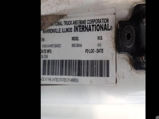 INTERNATIONAL TRANSTAR 8600